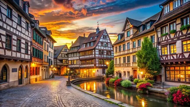 Village typique d'Alsace