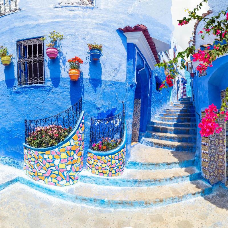 Les ruelles bleues de Chefchaouen